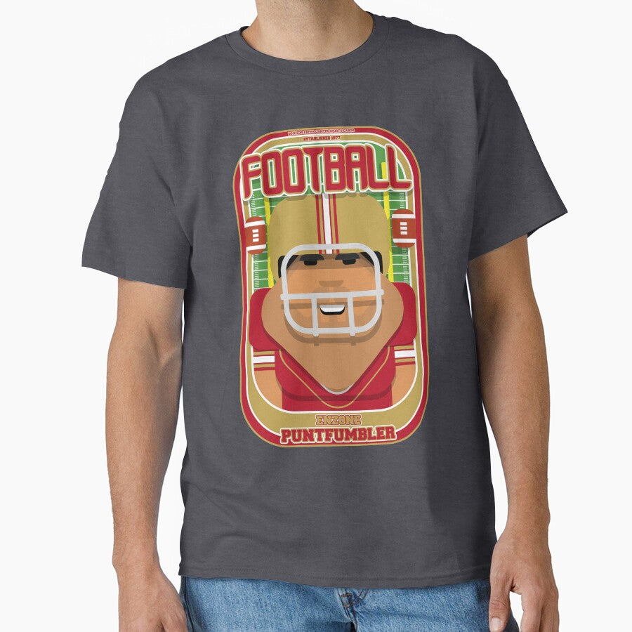 American Football Red and Gold - Enzone Puntfumbler - Seba version by boxedspaper T-Shirts, Hoodie, Sweatshirt (Image 1)