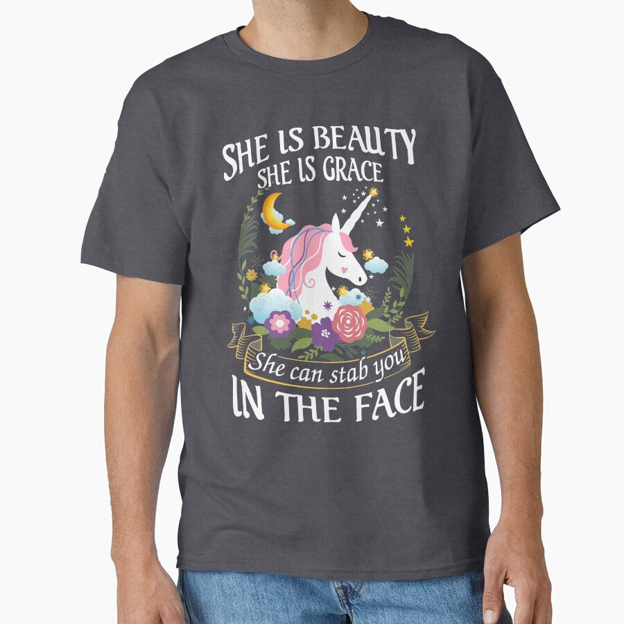 Funny Unicorn Shirt by lockent Hoodie, Sweatshirt | BlankRebels.com (Image 1)