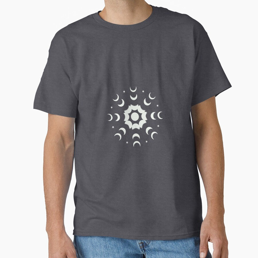 Moon phase design by artbycaseylh T-Shirts, Hoodie, Sweatshirt | BlankRebels.com (Image 1)