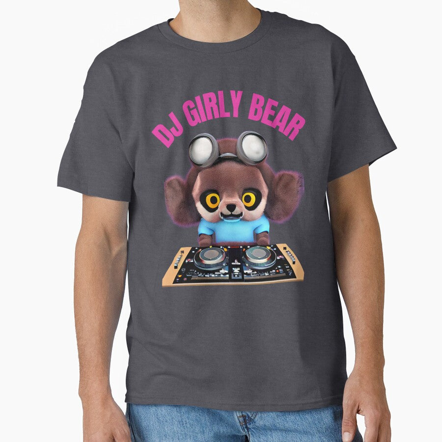 DJ Girly Bear by Rell1970 T-Shirts, Hoodie, Sweatshirt | BlankRebels.com (Image 1)