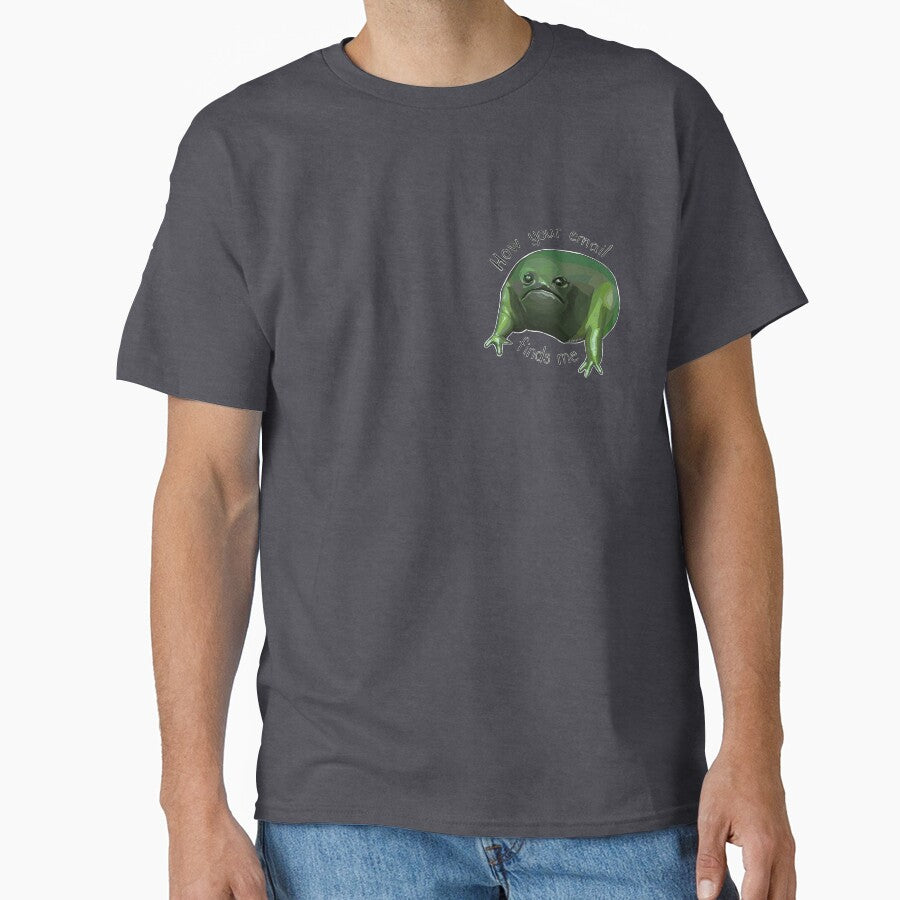 How your email finds me rain frog by SadhasNost T-Shirts, Hoodie, Sweatshirt | BlankRebels.com (Image 1)