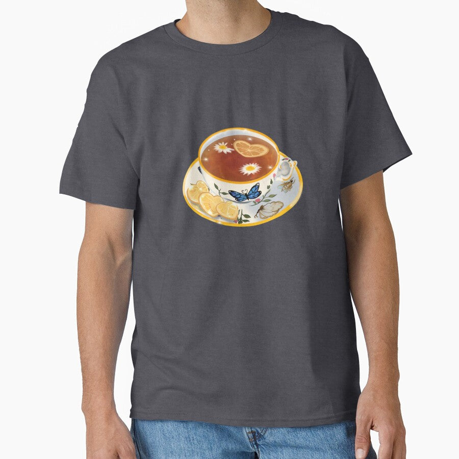 Cottagecore Flower Tea by Kristin Cardwell T-Shirts, Hoodie, Sweatshirt | BlankRebels.com (Image 1)