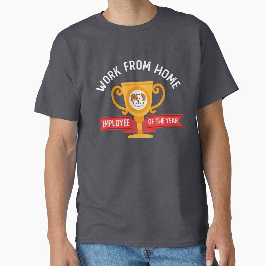 Work From Home Employee Of The Year Dog 2020 2021 Pet Doggo Puppy WFH Telecommute Virtual Remote Job Quarantine... (Image 1)
