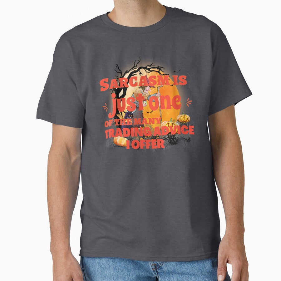 Witty Humor Trader gift, Unique gift for stock market, forex, crypto, and options trader, Funny Halloween,... (Image 1)
