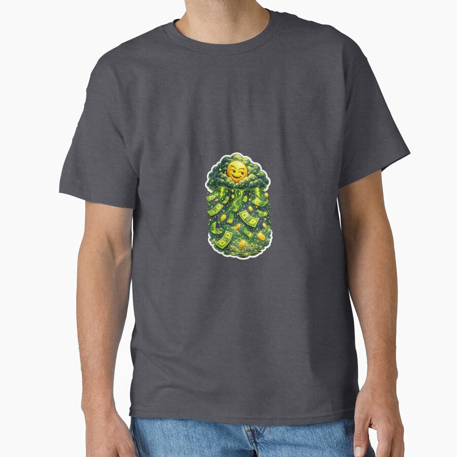 Viral Money Meme Sticker by Elloracomplex T-Shirts, Hoodie, Sweatshirt | BlankRebels.com (Image 1)