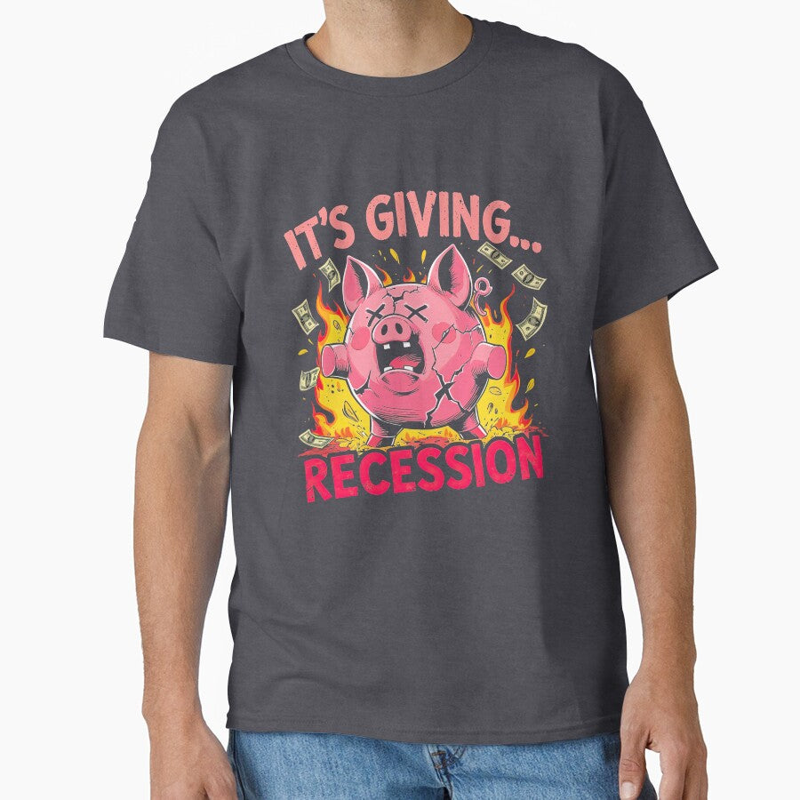 Recession Meme – Economic Crisis with Humor by ApriNoeScor T-Shirts, Hoodie, Sweatshirt | BlankRebels.com (Image 1)