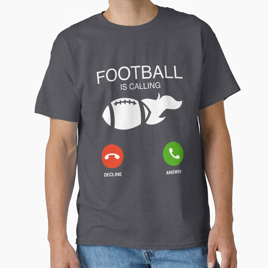 Football Is Calling Funny Footballer Coach Player Team Game by gkao T-Shirts, Hoodie, Sweatshirt | BlankRebels.com (Image 1)
