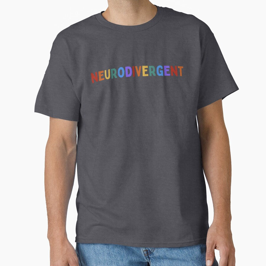 Rainbow Neurodivergent by careofjacks T-Shirts, Hoodie, Sweatshirt | BlankRebels.com (Image 1)