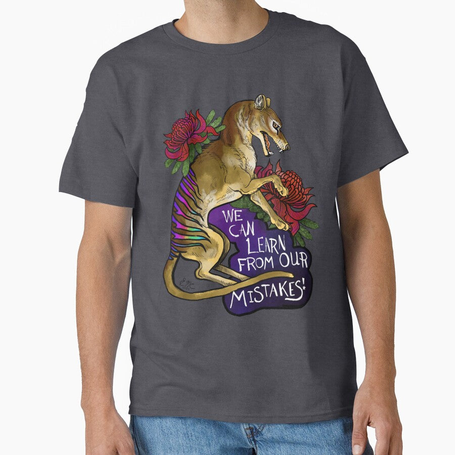 Thylacine- we can learn from our mistakes by Shadowind T-Shirts, Hoodie, Sweatshirt | BlankRebels.com (Image 1)