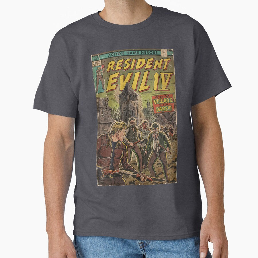 "ENTER THE VILLAGE" fan art comic cover by MarkScicluna T-Shirts, Hoodie, Sweatshirt | BlankRebels.com (Image 1)