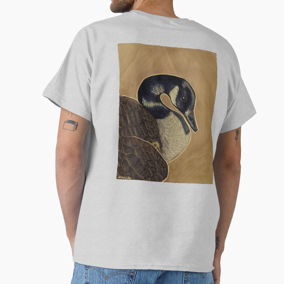 Goose with young by Kosaciec T-Shirts, Hoodie, Sweatshirt | BlankRebels.com (Image 1)