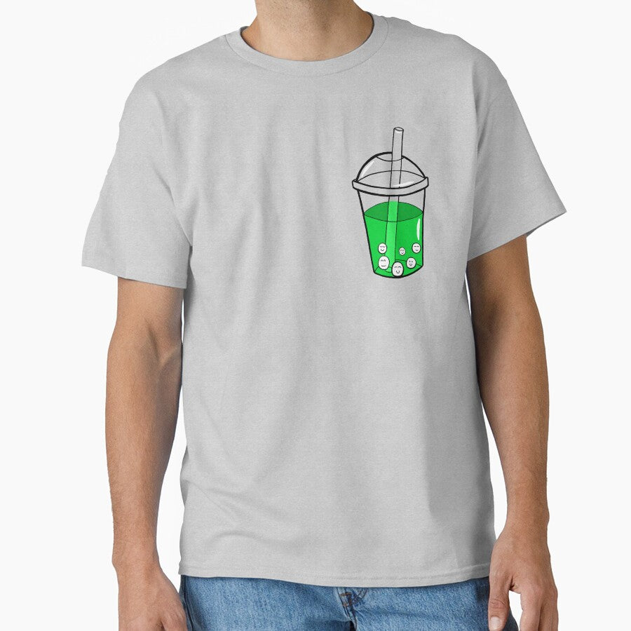 Bubble Tea Green | Boba Tea  | Bubble Tea Gift | Tapioca Balls | Cute Boba Tea by lozo828 T-Shirts, Hoodie,... (Image 1)