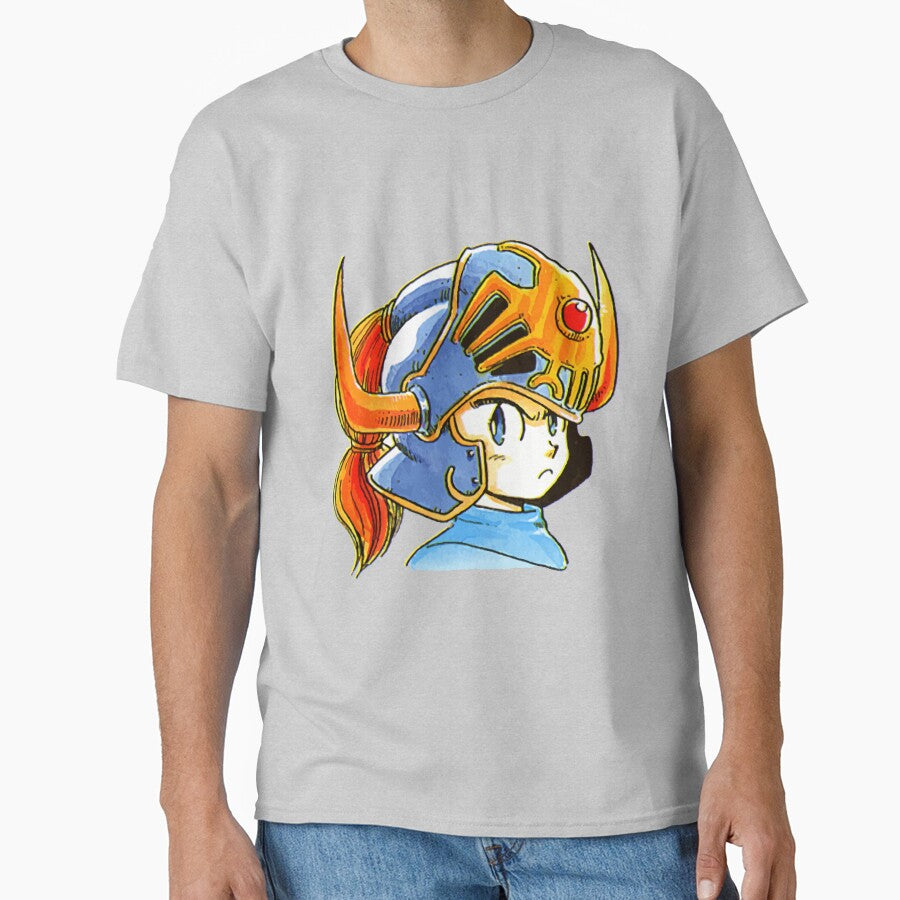 Dragon Warrior Erdrick Helmet - Dragon Quest by Martin Thomas Doyle T-Shirts, Hoodie, Sweatshirt | BlankRebels.com (Image 1)