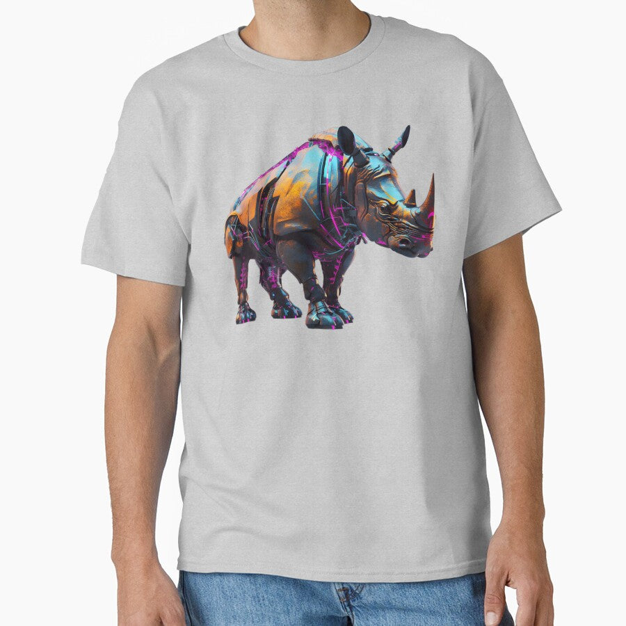Cyberpunk rhino by ArtfulPlay