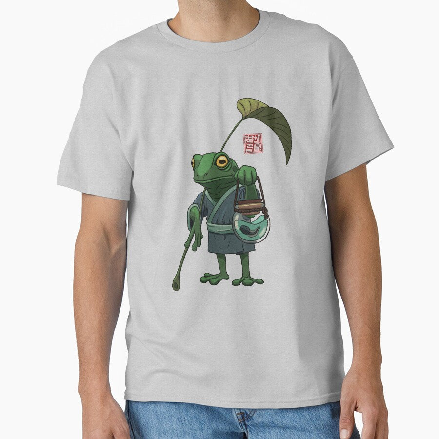A Frog and His Son by DingHuArt T-Shirts, Hoodie, Sweatshirt | BlankRebels.com (Image 1)
