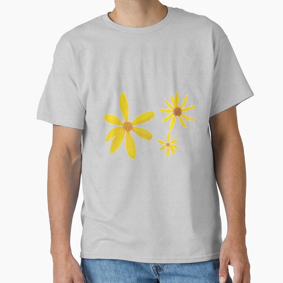 Wild Floral Summer Pattern - Grey by glategan T-Shirts, Hoodie, Sweatshirt | BlankRebels.com (Image 1)