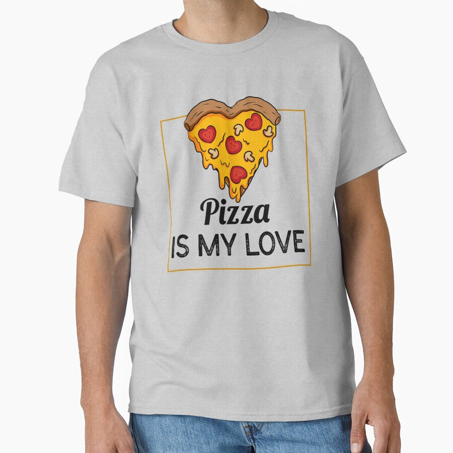 Pizza Is My Love by RheaRealm T-Shirts, Hoodie, Sweatshirt | BlankRebels.com (Image 1)