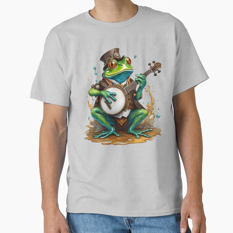 Banjo Frog by Roman-Designer T-Shirts, Hoodie, Sweatshirt | BlankRebels.com (Image 1)