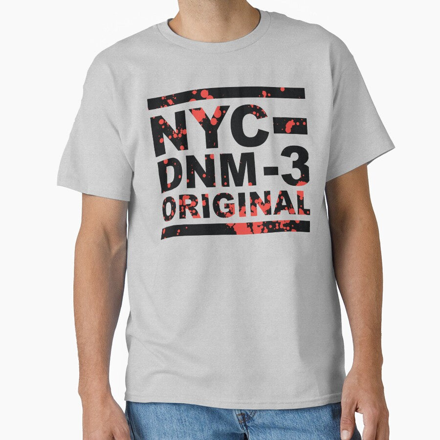 Nyc Dnm Original Splatter Typography varsity college Graphic Design Vector for t shirt print by srissdesigns... (Image 1)