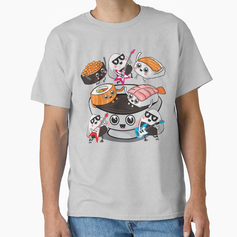 Sushi Rocks! by plushism T-Shirts, Hoodie, Sweatshirt | BlankRebels.com (Image 1)