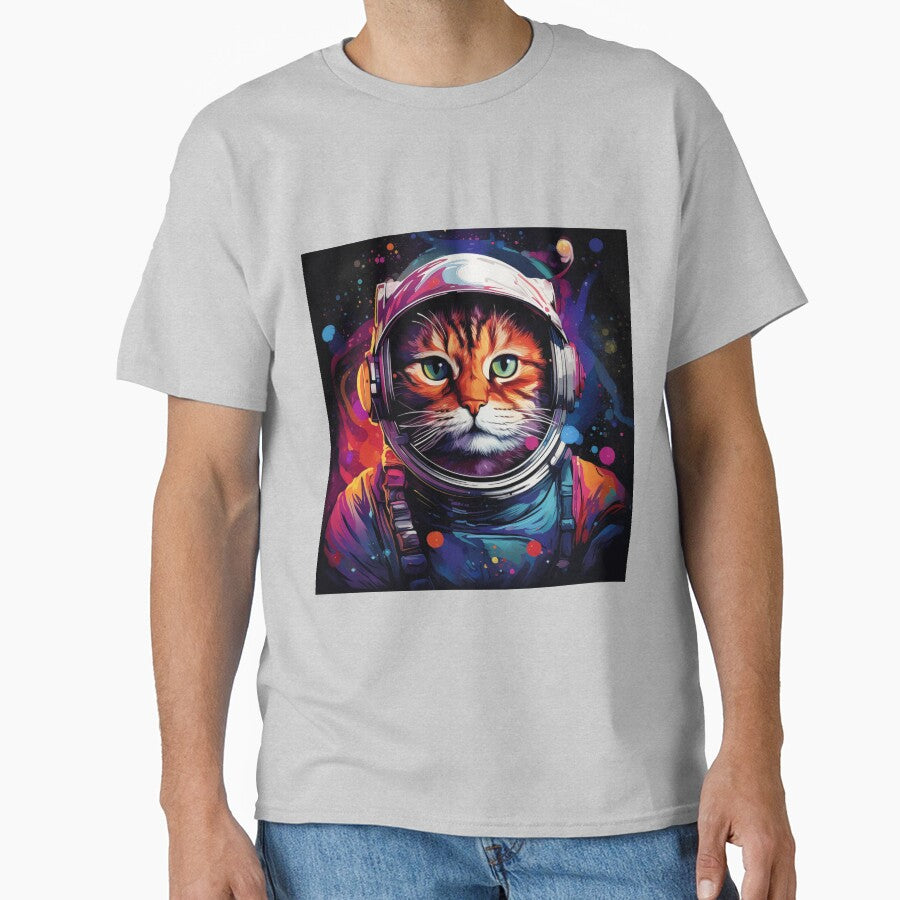 Orange Cat Astronaut by Fragile Prints T-Shirts, Hoodie, Sweatshirt | BlankRebels.com (Image 1)