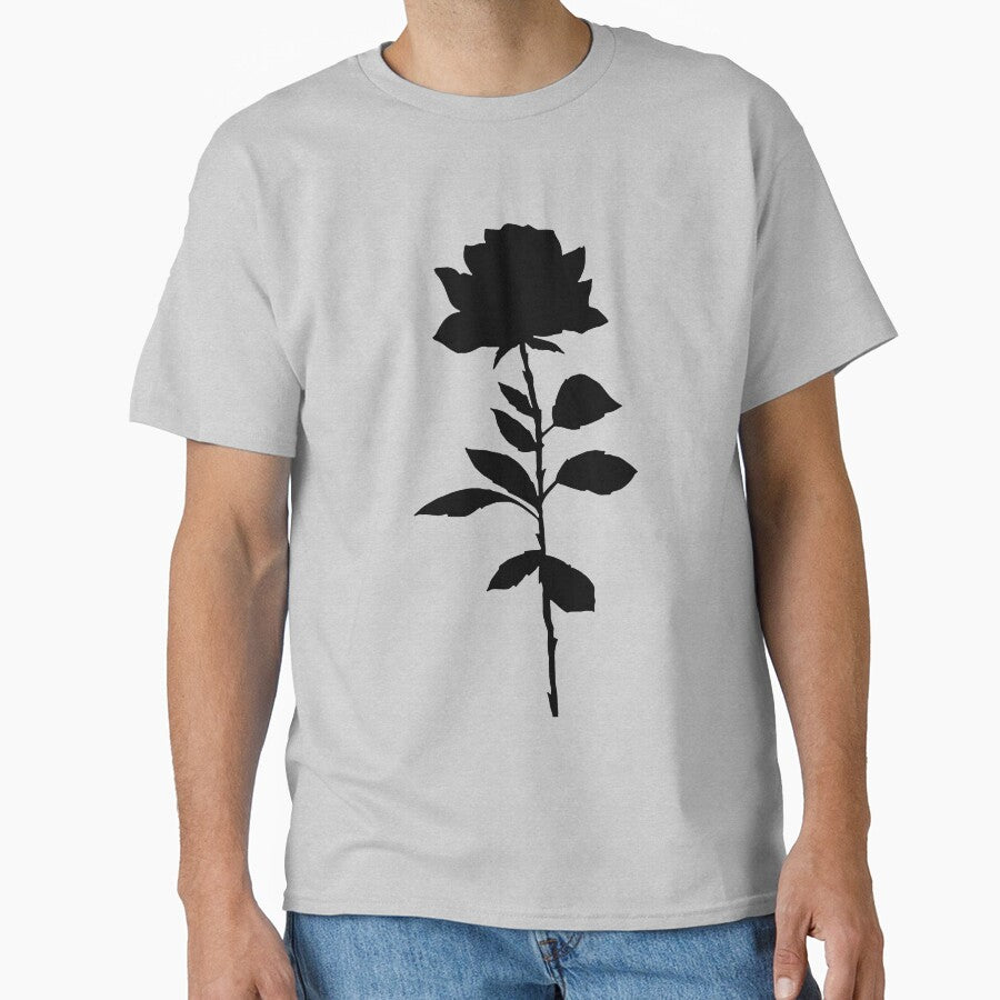 Simple Rose Silhouette by accrescent