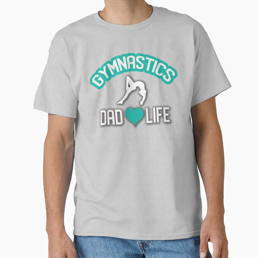 Gymnastics Shirt for Dad Gymnastics Dad Life by No-Leg-Bones Hoodie, Sweatshirt | BlankRebels.com (Image 1)