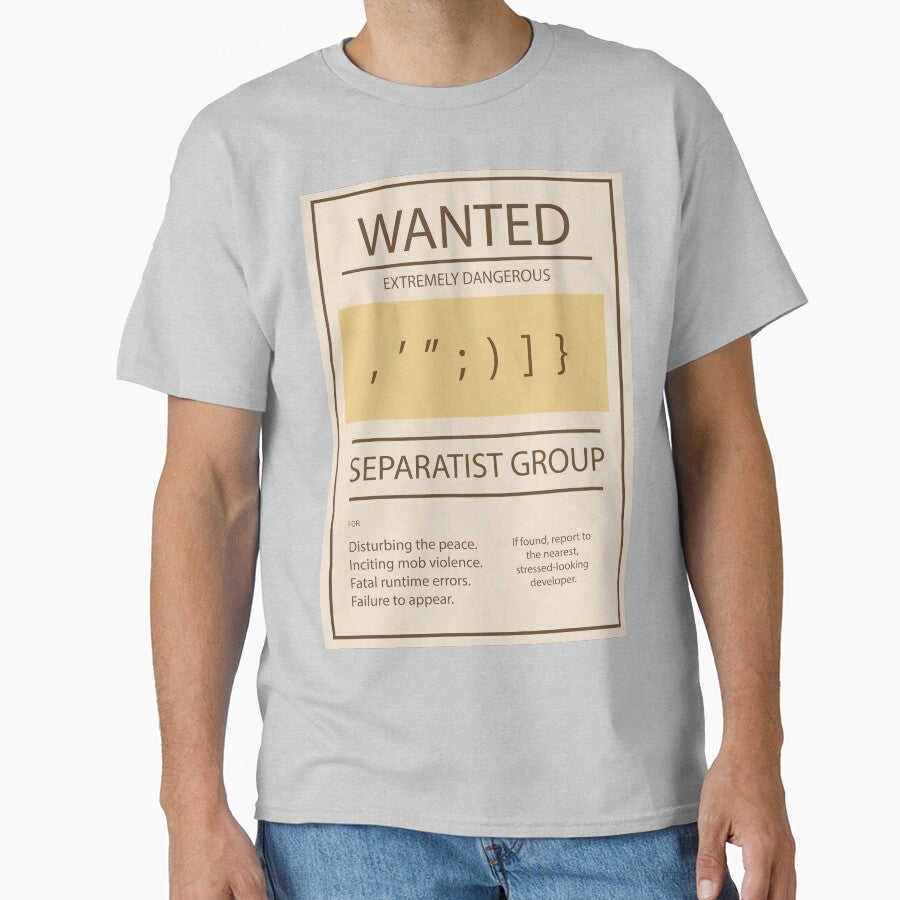 WANTED Separatist Group (programming separators) by Koohiisan