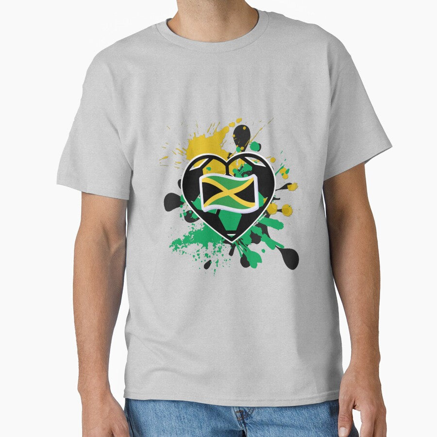 Jamaican Flag Soccer Heart by artbyomega