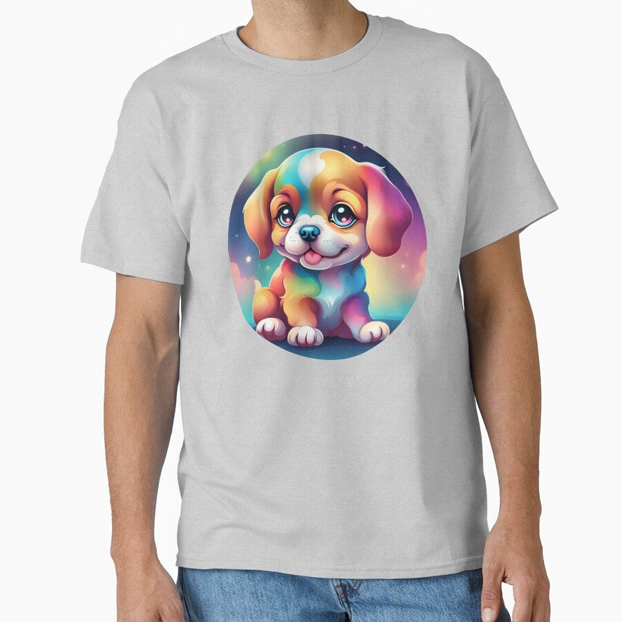 Cute Puppy with Bright Colors by AvrilDesigns06