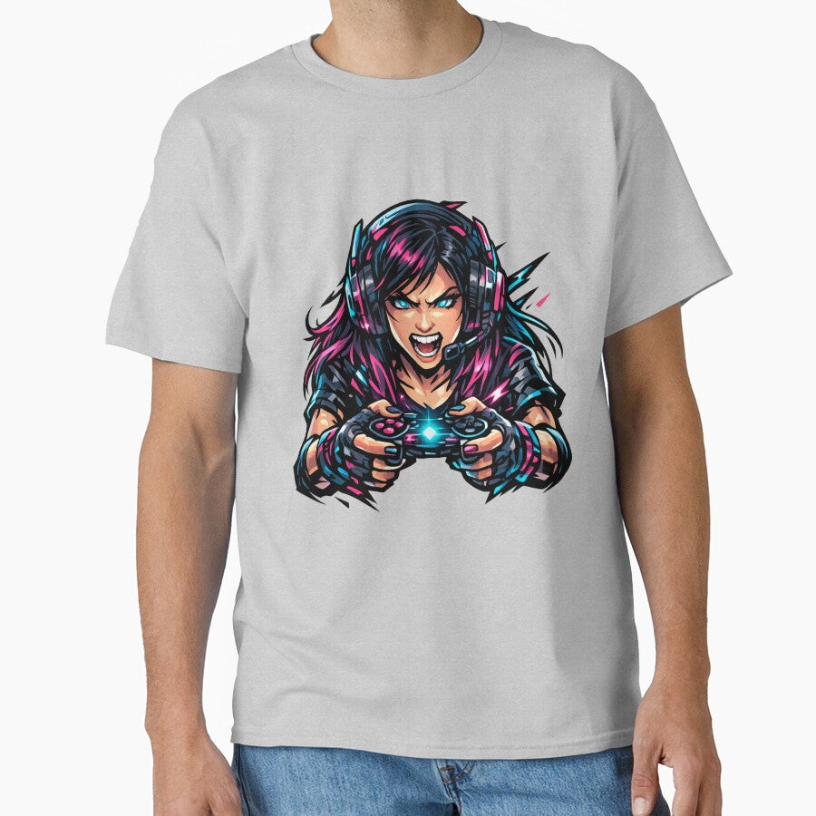 Gamer Girl by Prasakro T-Shirts, Hoodie, Sweatshirt | BlankRebels.com (Image 1)