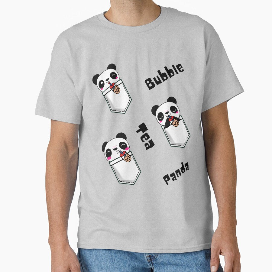 Pocket Bubble Tea Panda Sticker Pack by Onewivnacher T-Shirts, Hoodie, Sweatshirt | BlankRebels.com (Image 1)