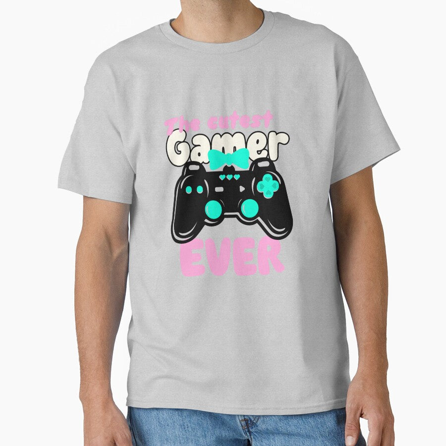 The Cutest Gamer Ever by PoppiPrints21 T-Shirts, Hoodie, Sweatshirt | BlankRebels.com (Image 1)