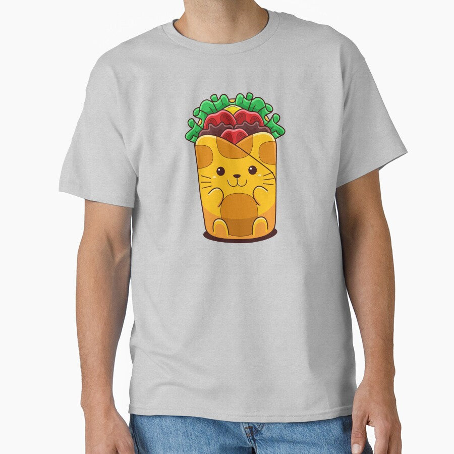 Cute Kawaii Cat Wrap by PosterpartyCo T-Shirts, Hoodie, Sweatshirt | BlankRebels.com (Image 1)