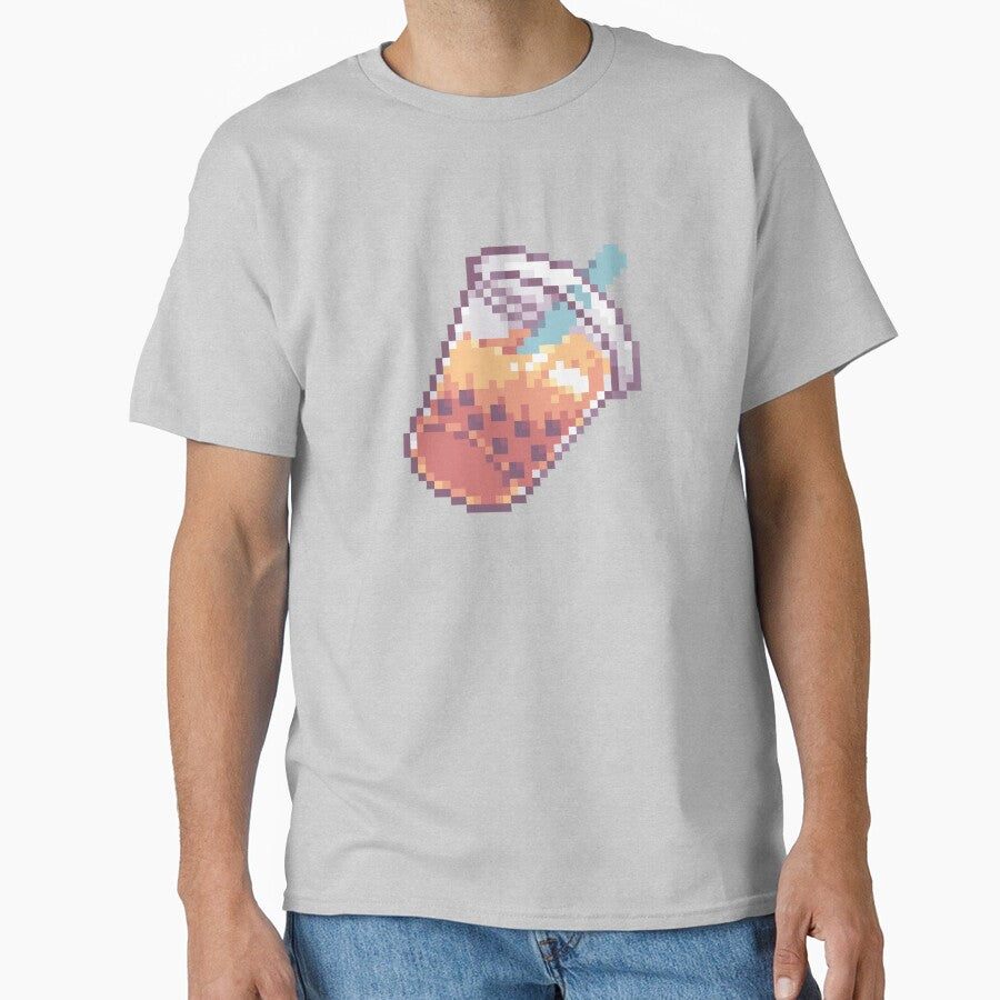 pixel mango boba tea by abitofkake T-Shirts, Hoodie, Sweatshirt | BlankRebels.com (Image 1)