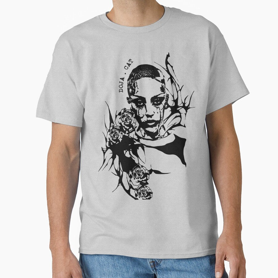 Grunge print Doja cat by Erosz T-Shirts, Hoodie, Sweatshirt | BlankRebels.com (Image 1)