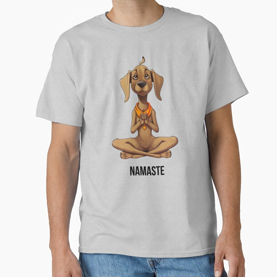 Dog Yoga - Namaste by SunnMoonHB T-Shirts, Hoodie, Sweatshirt | BlankRebels.com (Image 1)