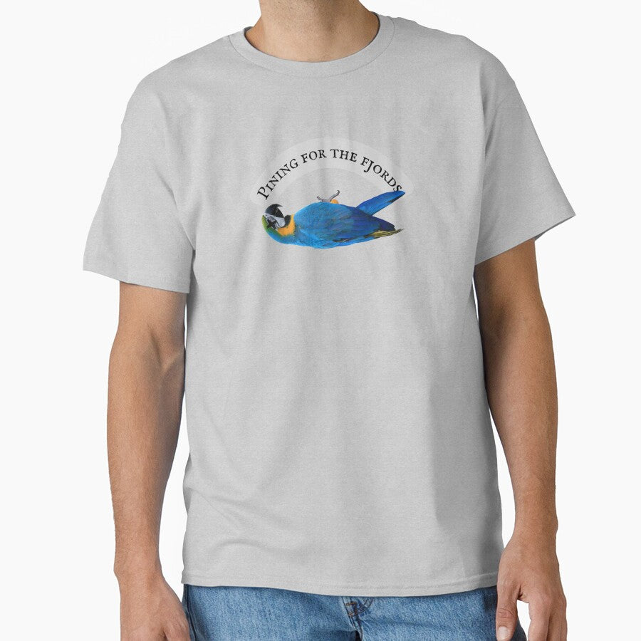Pining for the Fjords Dead Deceased Parrot Bird by VirtualFaries T-Shirts, Hoodie, Sweatshirt | BlankRebels.com (Image 1)