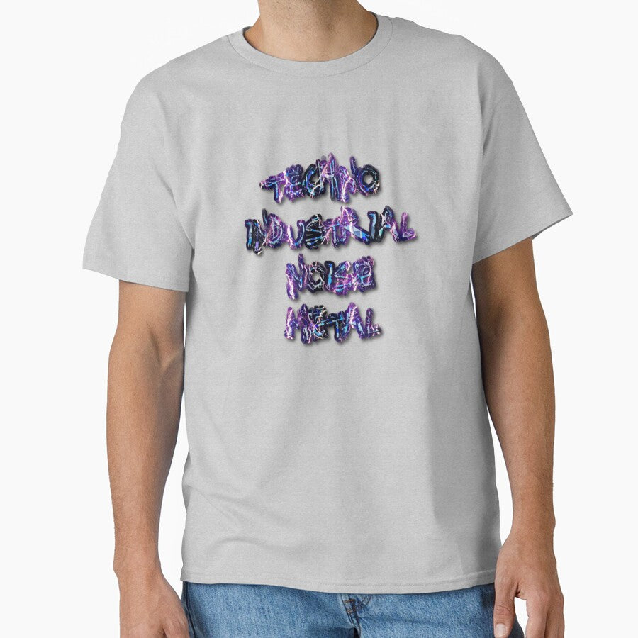 Techno, Industrial, Noise, Metal  (Extreme Music Lover) by Discordant Dreams Art T-Shirts, Hoodie, Sweatshirt (Image 1)