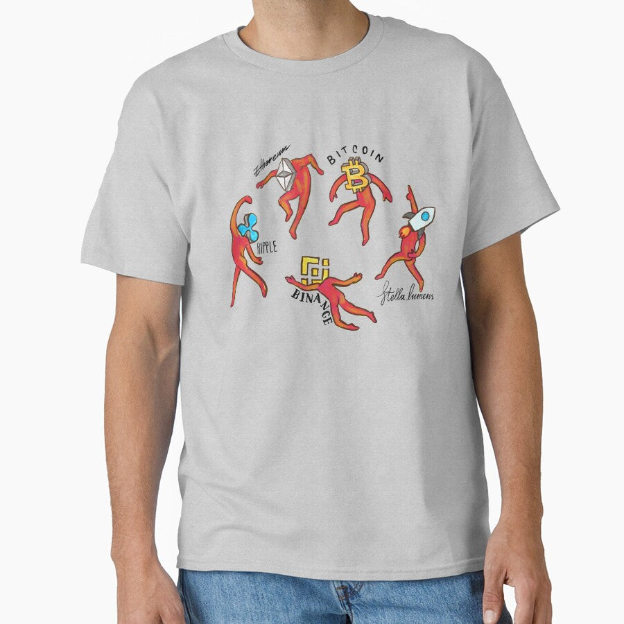 Dance with Cryptocurrency. by johnnyjoy1910 T-Shirts, Hoodie, Sweatshirt | BlankRebels.com (Image 1)