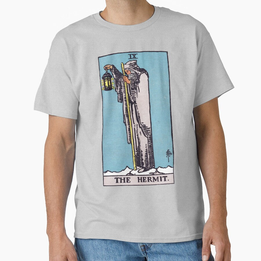 Tarot - The Hermit Card by CarlsArt T-Shirts, Hoodie, Sweatshirt | BlankRebels.com (Image 1)