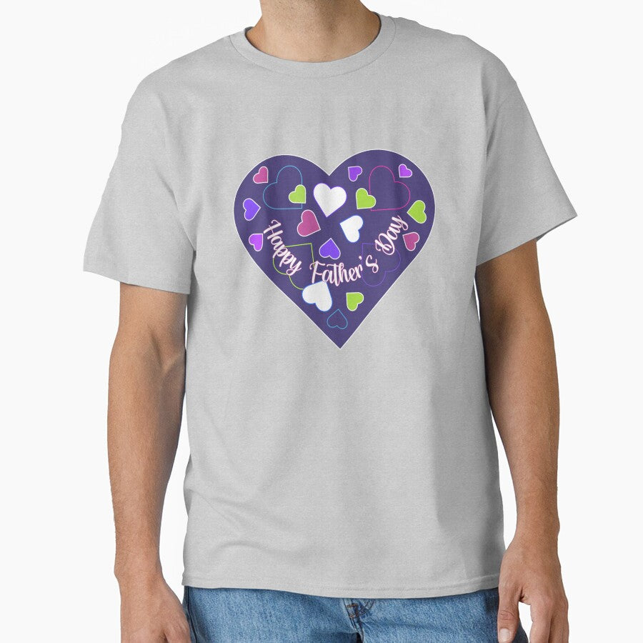 Happy Father's day greetings and hearts by mariya-ivanova T-Shirts, Hoodie, Sweatshirt | BlankRebels.com (Image 1)