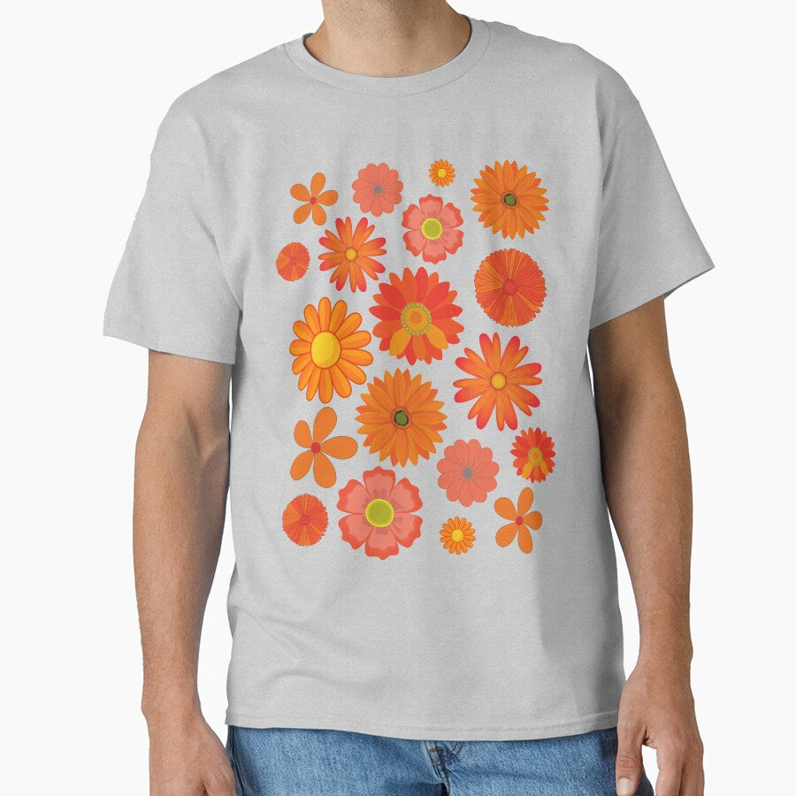 Lots of Orange Flowers! Gorgeous! by Pinnypin T-Shirts, Hoodie, Sweatshirt | BlankRebels.com (Image 1)