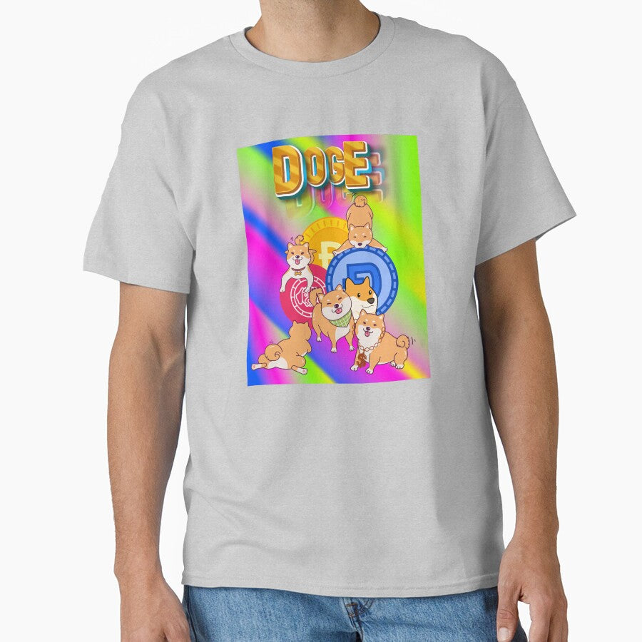 MEME DOGE CRYPTO CHEEMS by AvrilDesigns06 T-Shirts, Hoodie, Sweatshirt | BlankRebels.com (Image 1)