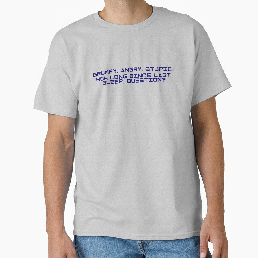 Project Hail Mary - How Long Since Last Sleep, Question? (Blue) | by PixelsandPulp T-Shirts, Hoodie, Sweatshirt (Image 1)