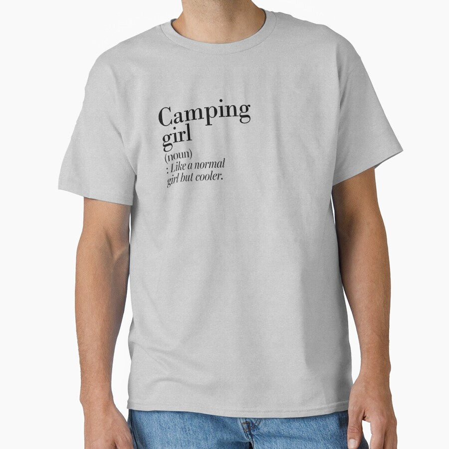 Camping Girl Definition - Funny Camping Lover by Watsonarts T-Shirts, Hoodie, Sweatshirt | BlankRebels.com (Image 1)