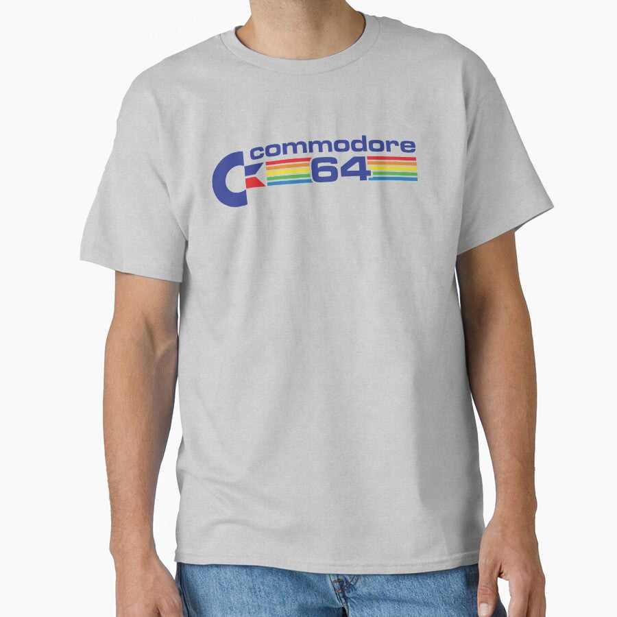 Commodore 64 retro logo - blue version by DzineMon T-Shirts, Hoodie, Sweatshirt | BlankRebels.com (Image 1)