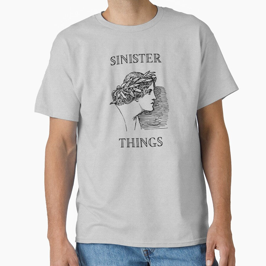 Sinister Things // dark academia quotes by vela-ramhorn T-Shirts, Hoodie, Sweatshirt | BlankRebels.com (Image 1)