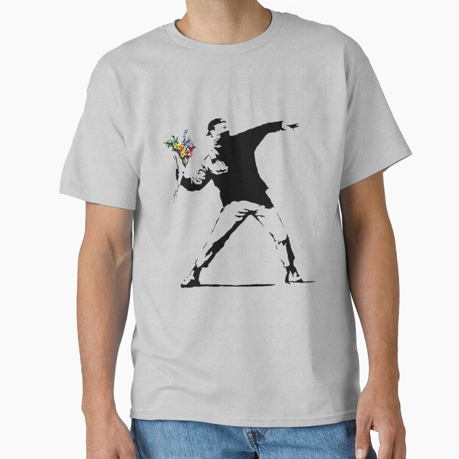 Banksy - Flower thrower by HouseofBalloon