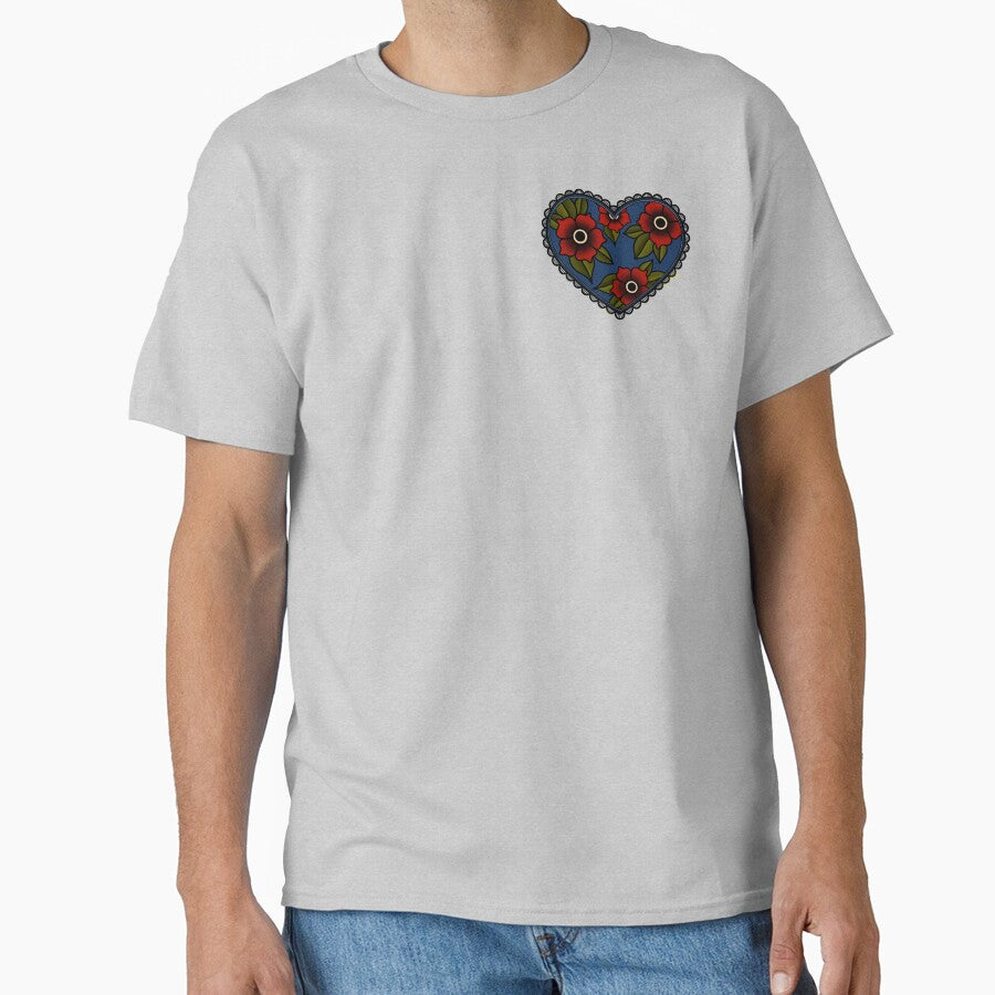 Floral Heart by MeredithAurelia T-Shirts, Hoodie, Sweatshirt | BlankRebels.com (Image 1)